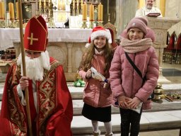 Spotkanie ze św. Mikołajem, biskupem, 06.12.2023